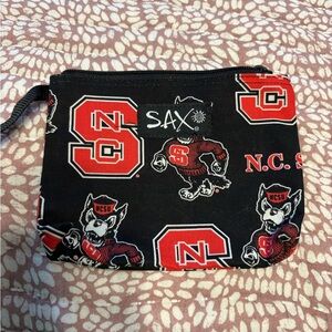 SAX N.C. State Wolfpack Black Pouch